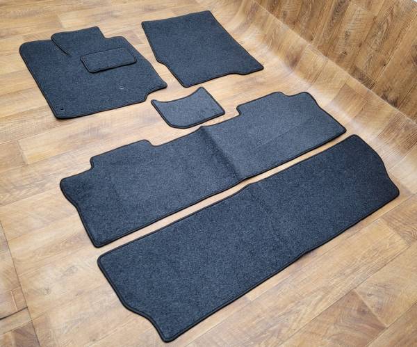 Велюровые коврики в салон Toyota Sienna 2 (2003-2010) 3 ряд